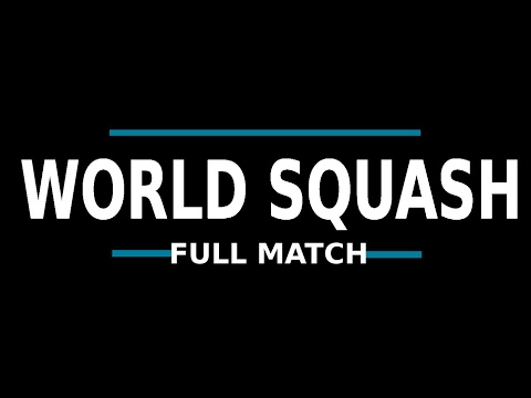 Full Squash Match - Palmer v Beachill (best squash from the past)