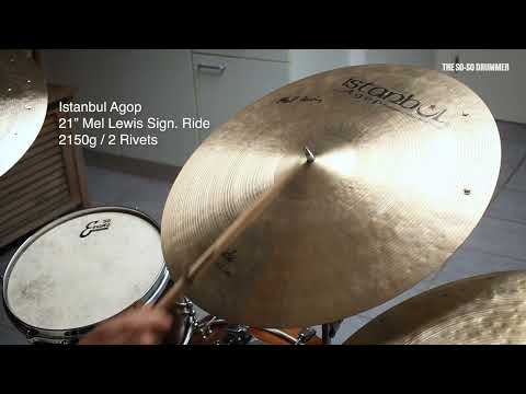Istanbul Agop 21" Mel Lewis Signature  Ride 2150g