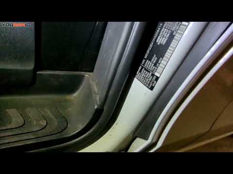 2014-2024 Mercedes-Benz Vito Metris VIN Plate Location W447