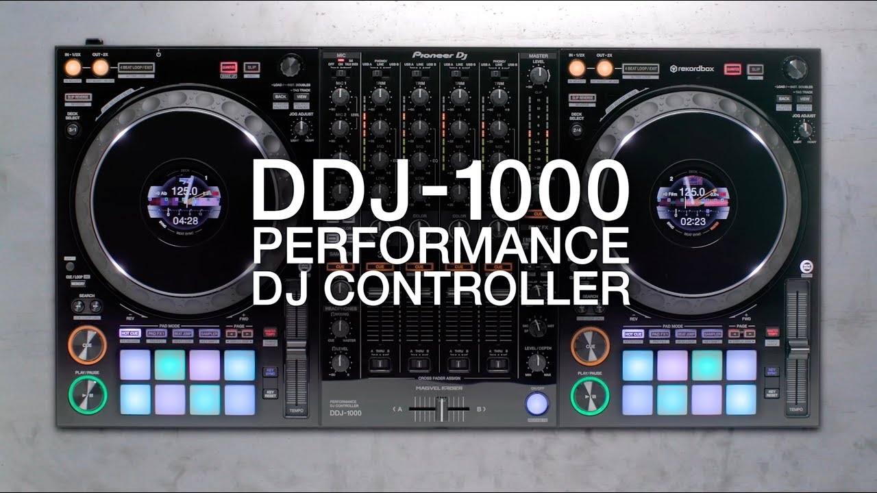 Pioneer DJ DDJ-1000 Rekordbox DJ Controller - djkit® Pioneer DJ DDJ-1000 Rekordbox DJ Controller - djkit®