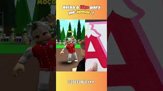 dei COMIDA ao PAPAI NOEL no roblox! 😱 #roblox