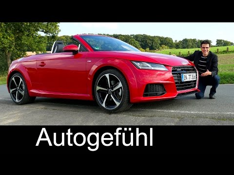 2016 Audi TT Roadster 2.0 TFSI 230 hp FULL REVIEW test driven convertible cabriolet - Autogefühl