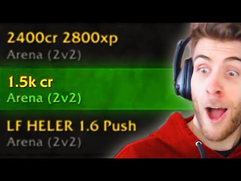 HELPING LFG PLAYERS IN  WOW ARENA!