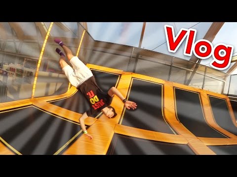 S erste Mol inere Trampolinhalle! | Swiss Mega Park | AdiTotoro