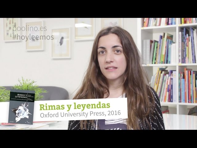 Vídeo relacionado con Rimas y leyendas (Biblioteca Básica) - 9788480630665
