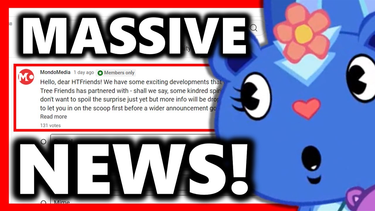 MASSIVE NEWS For Happy Tree Friends!