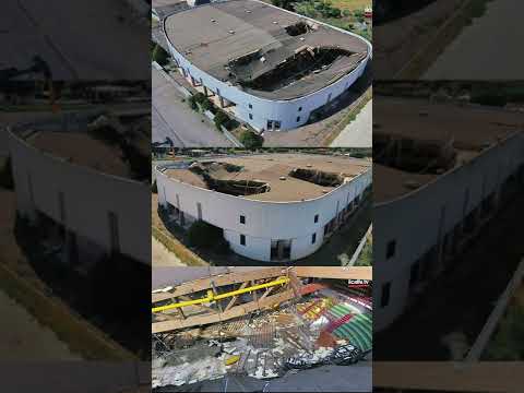 Palaghiaccio di Marino: il crollo è imminente?