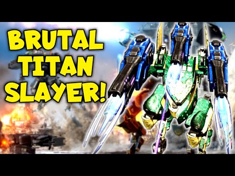 Brutal!! Biomechanoid NUCLEON Falcon TITAN SLAYER! | War Robots MK2 Gameplay WR