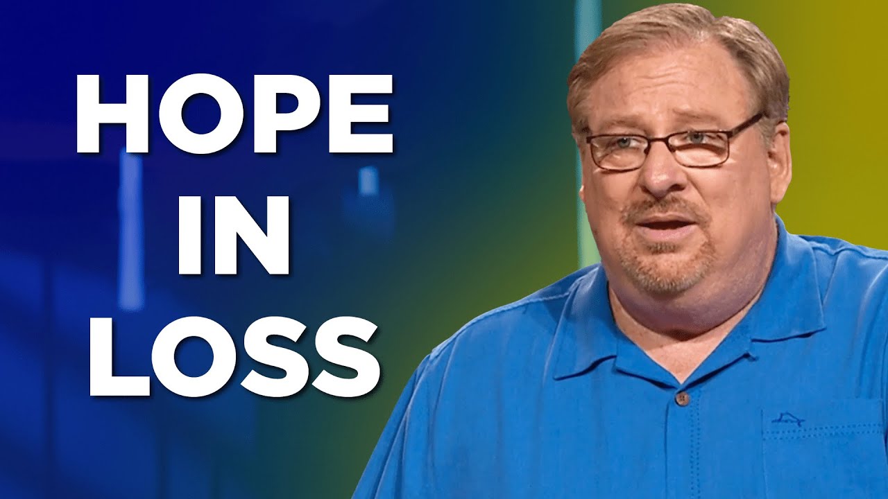 There's HOPE After Loss - God Has a Plan for Your Grief