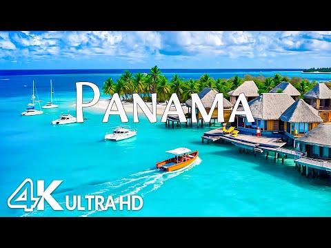 Panama 4K - Tropical Paradise, Pristine Beaches & Breathtaking Sunsets with Relaxing Music