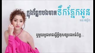 ក្នុងភ្នែកបងមានទឹកភ្នែកអូន | សន​ ផល្លីកា