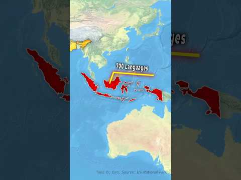 Country with the most languages??? #shorts