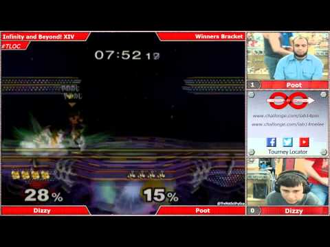 IaB XIV Melee - Poot vs Dizzy - Winners Bracket