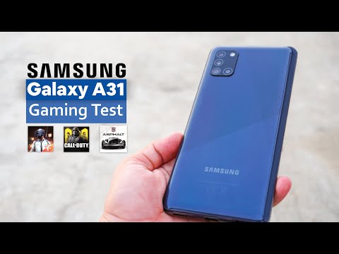 Samsung Galaxy A31 Gaming Test - PUBG, COD Mobile & Asphalt 9