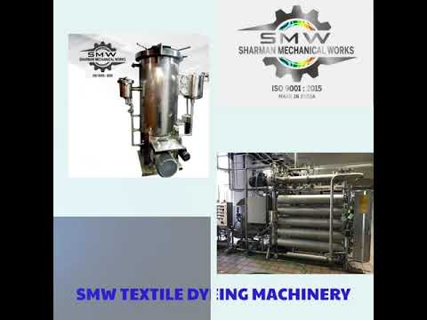 Smw ss heat exchanger for yarn dyeing machine, condensers