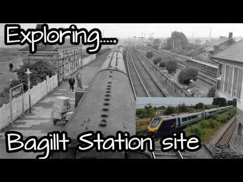 Exploring Bagillt Railway Station Site and Station Gutter - closed disused abandoned Holywell Flint