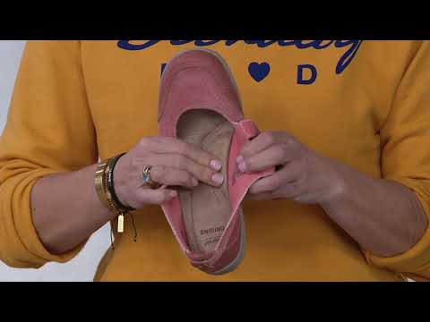 Earth Origins Suede Slip-On Shoes- Rapid Troy on QVC
