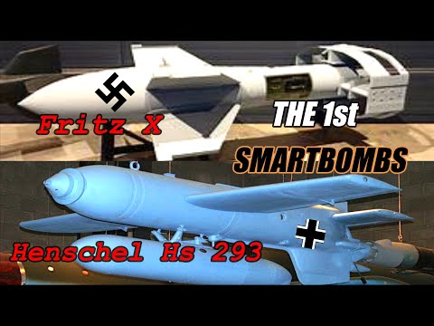 NAZI SECRET WEAPONS - THE WORLD'S FIRST GUIDED SMARTBOMB #FRITZX #HENSCHELHS293