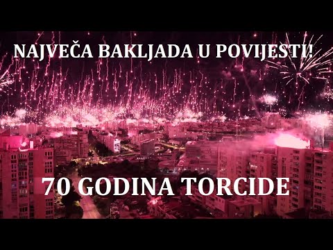 70 godina Torcide Hajduk - Nebo gori nad Splitom 2020 || HD