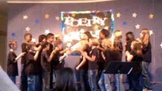 Boiled Okra &amp; Spinach by KAES 3rd Graders