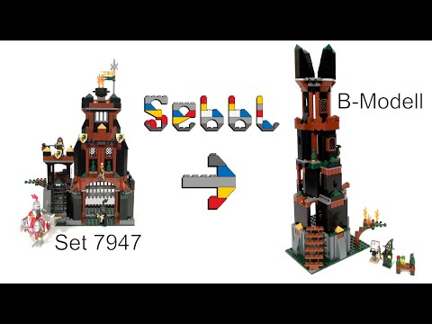 LEGO® Kingdoms 7947 B-Modell - Jeder Zauberer braucht einen Turm!