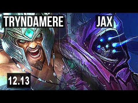 TRYNDAMERE vs JAX (TOP) | HOW TO WIN LANE VS JAX   | EUNE PLAT | 12.13