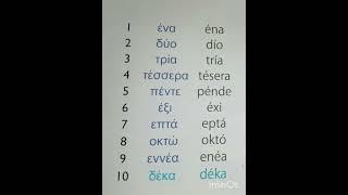 Download lagu Greek numbers  from 1 to 10- how to pronounce them mp3