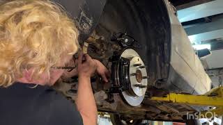 Replace Rear Brake Caliper GMC Acadia Chevy Traverse Buick Enclave