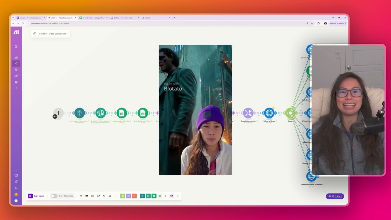 Your 100% Automated AI Clone Makes Stunning Faceless Videos!
