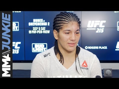 Ketlen Vieira full post UFC 215 backstage interview