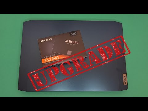 How To Change / Upgrade SSD - Laptop Lenovo Ideapad