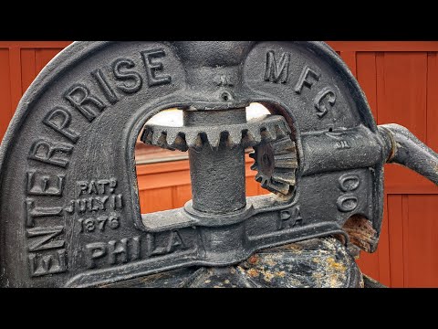 ANTIQUE FRUIT PRESS