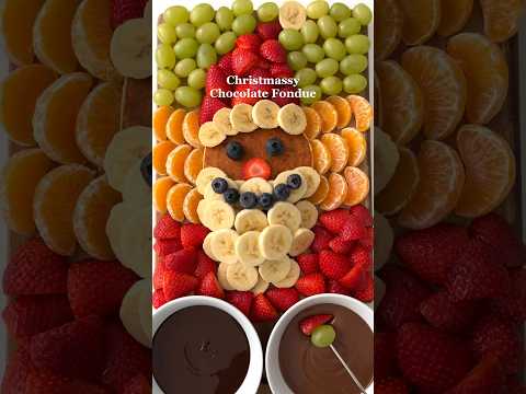 Fun & Easy Dessert Idea: Chocolate Fondue🤩 #easydessert #healthyrecipes #healthydessert
