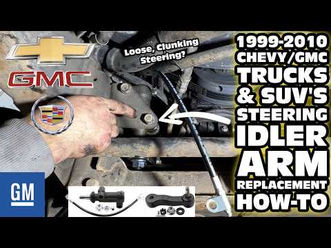 1999-2010 GMC/Chevy Trucks & SUV's Idler Arm & Bracket Replacement How-To
