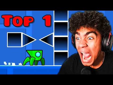 Spiele deine verrückten Geometry Dash-Herausforderungen...