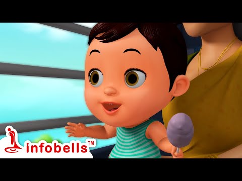 Jolly Jolly, Amma Navu Chiku Bukku Railinalli Hogona | Kannada Rhymes for Children | Infobells