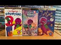 3 Barney VHS Tapes Review