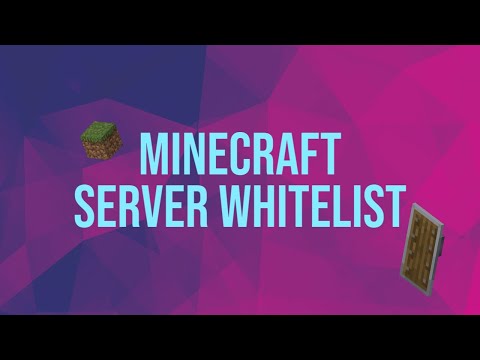 How to create a Whitelist for your Minecraft server