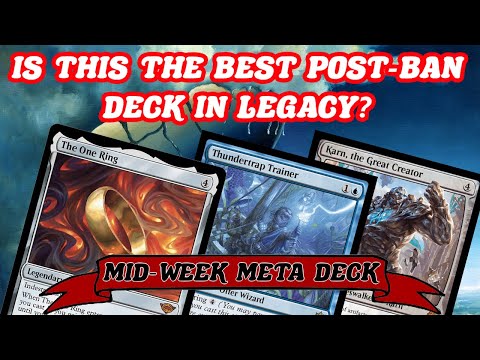 IS THIS THE BEST POST-BAN DECK IN LEGACY? Mono-Blue Cloudpost Challenge Winning Deck MTG