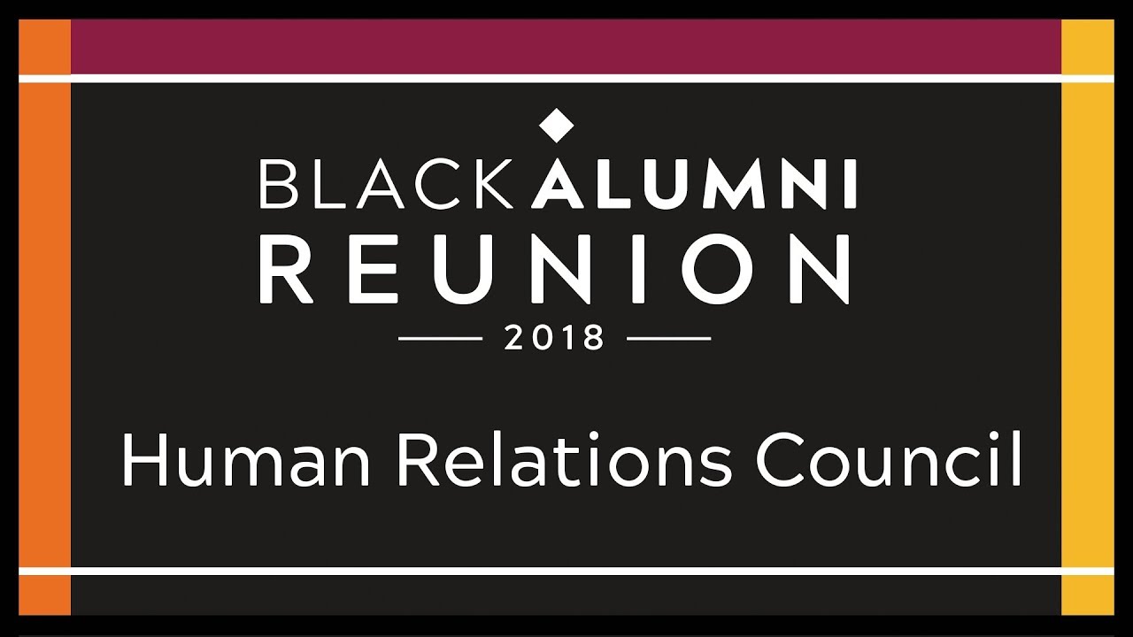 Human Relations Council - Black Alumni Reunion 2018