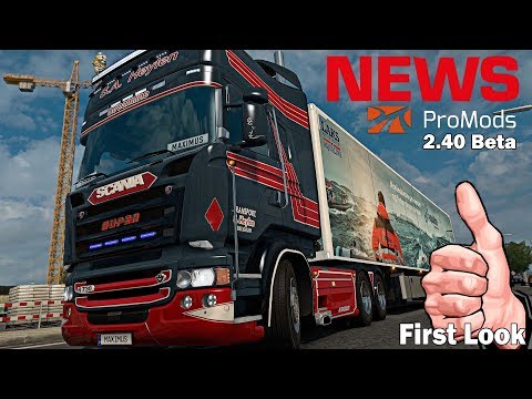 ETS2 ProMods 2.40 Beta 🚚 First Look I Auf der neuen ProMods 🔴 #1036 LIVE-Tour [Deutsch]
