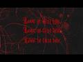 Motionless in White - Love at First Bite [Official Lyric Video]