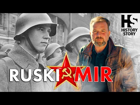 Ruskiy Mir - The borders of "Russkiy Mir" are marked by the footprints of a Russian soldier, Sept...