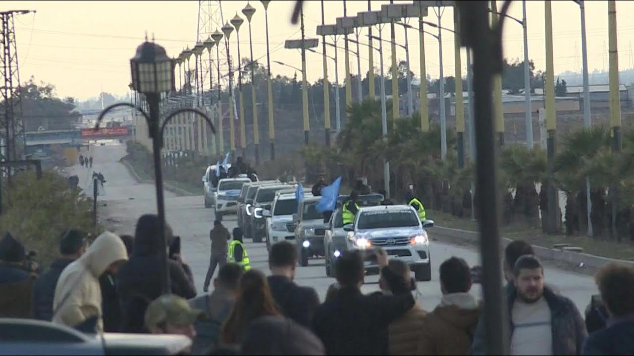 Video | Syrian government delegation arrives as Kurds set to hand over Qamishli airport | AFP