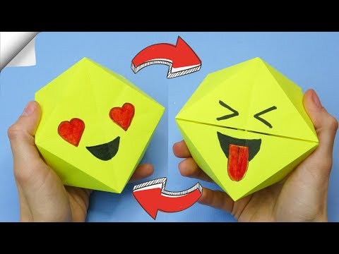 DIY paper crafts easy | Paper toy antistress transformer