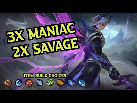 LING (HERO) - DRAGON TAMER NIGHT SHADE (SKIN) "COMPLETE 3X MANIAC 2X SAVAGE"