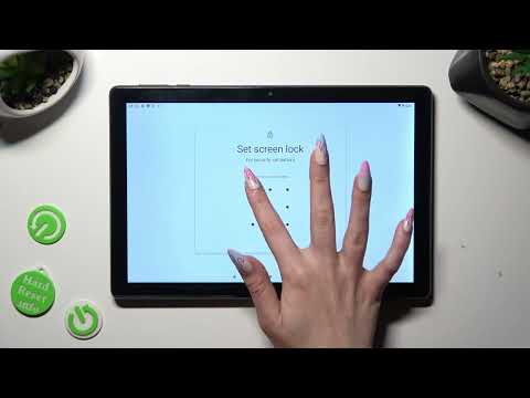 How to Set Up a Screen Lock on ALCATEL 1T 10 Smart 2020 - PIN, Password, Pattern & Biometrics
