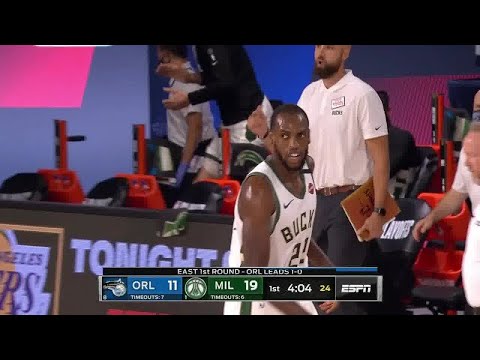 Khris Middleton Full Play | Magic vs Bucks 2019-20 Playoffs Game 2 | Smart Highlights