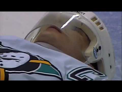 Paul Kariya - off the floor, on the board