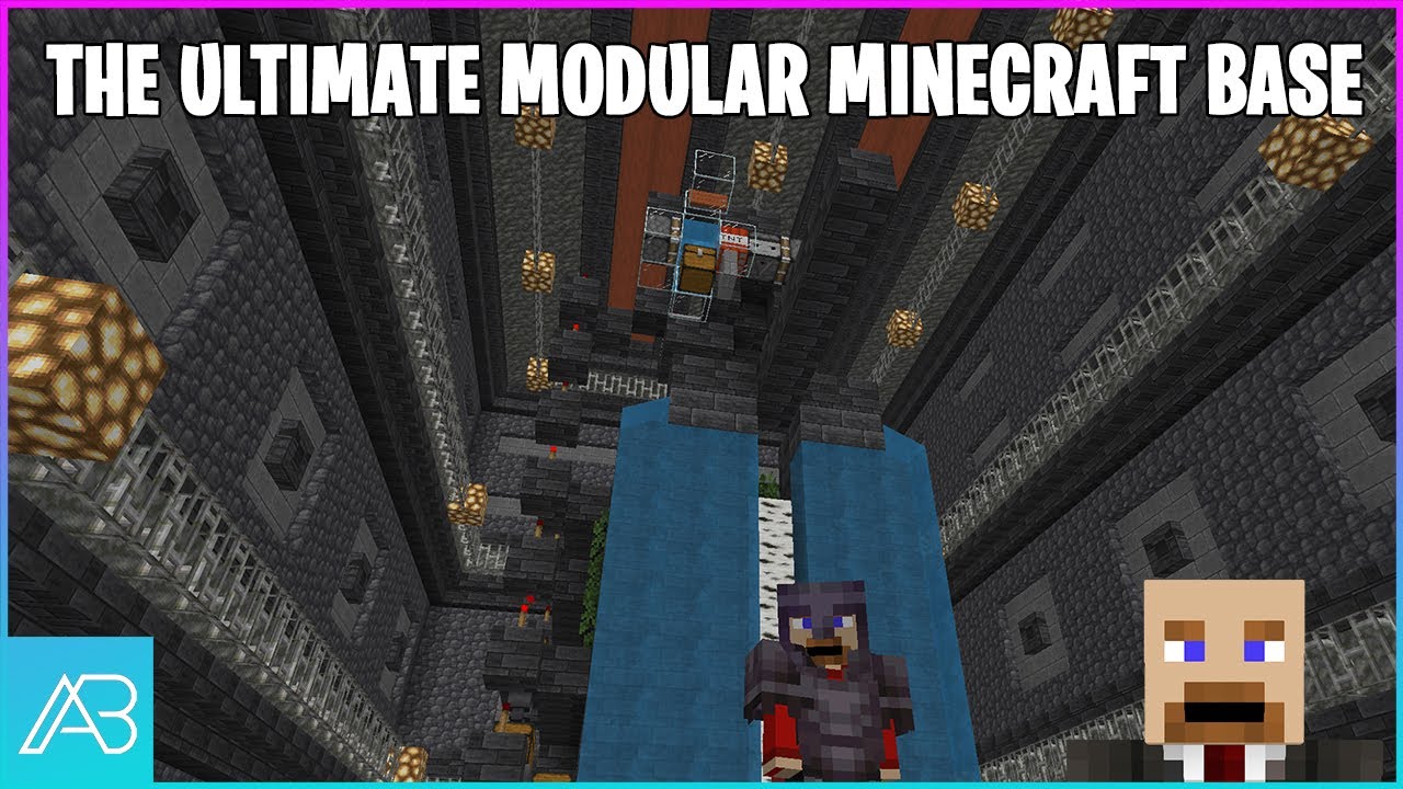 Minecraft: Ultimate Modular Base Tutorial (Free litematic downloads)